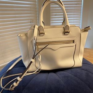 Rebecca Minkoff white satchel